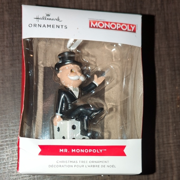Hallmark Monopoly Mr. Monopoly Christmas Tree Ornament - Picture 1 of 1